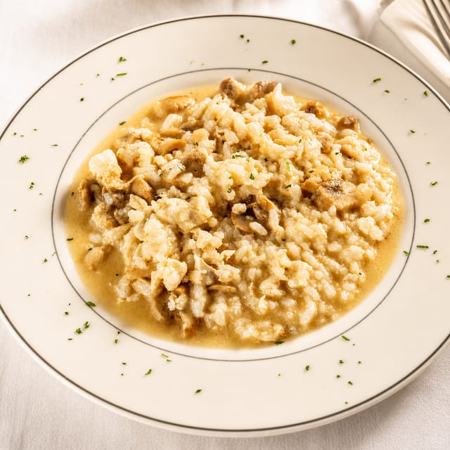 Chicken & Mushroom Risotto.